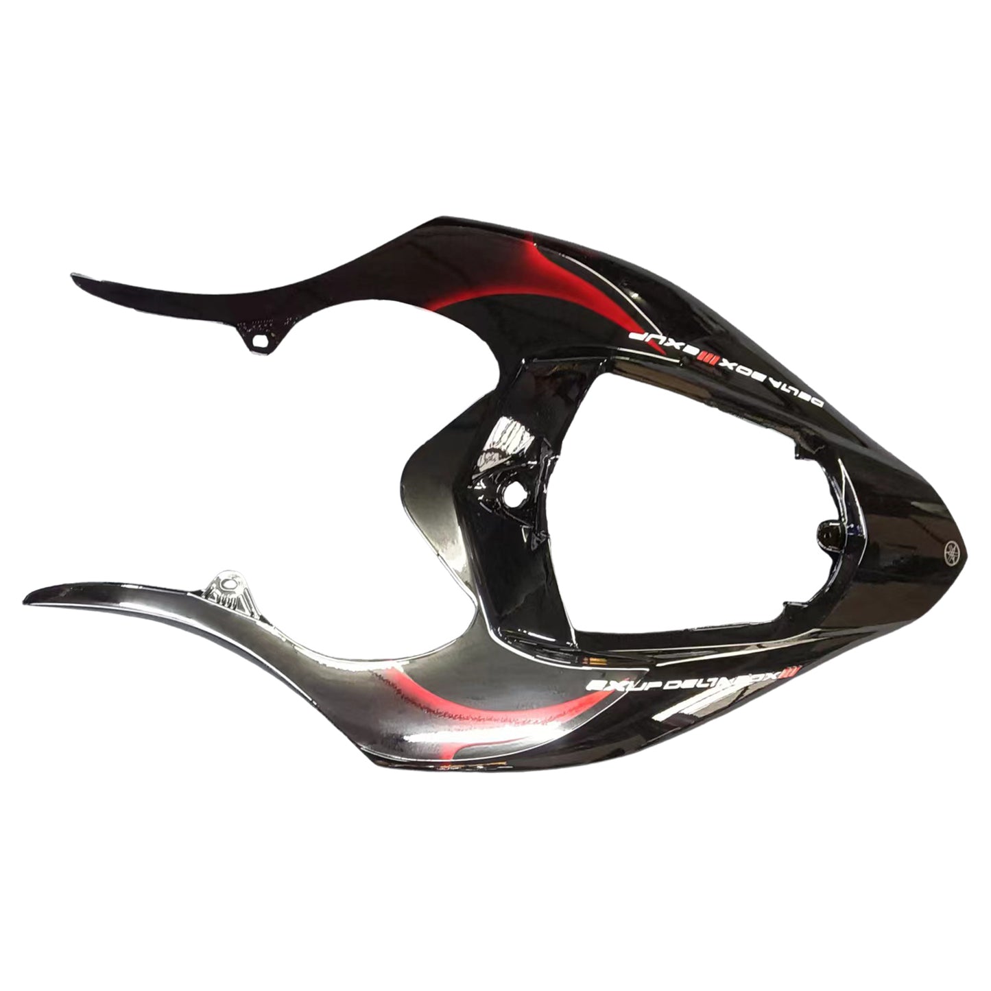 Carene 2004-2006 Yamaha YZF-R1 Black &amp; Red Flame R1 Generico