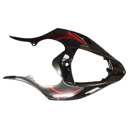 Carene 2004-2006 Yamaha YZF-R1 Black &amp; Red Flame R1 Racing Generico