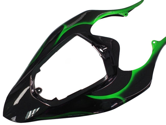 Amotopart 2004-2006 Yamaha R1 Cladding Black & Green Kit