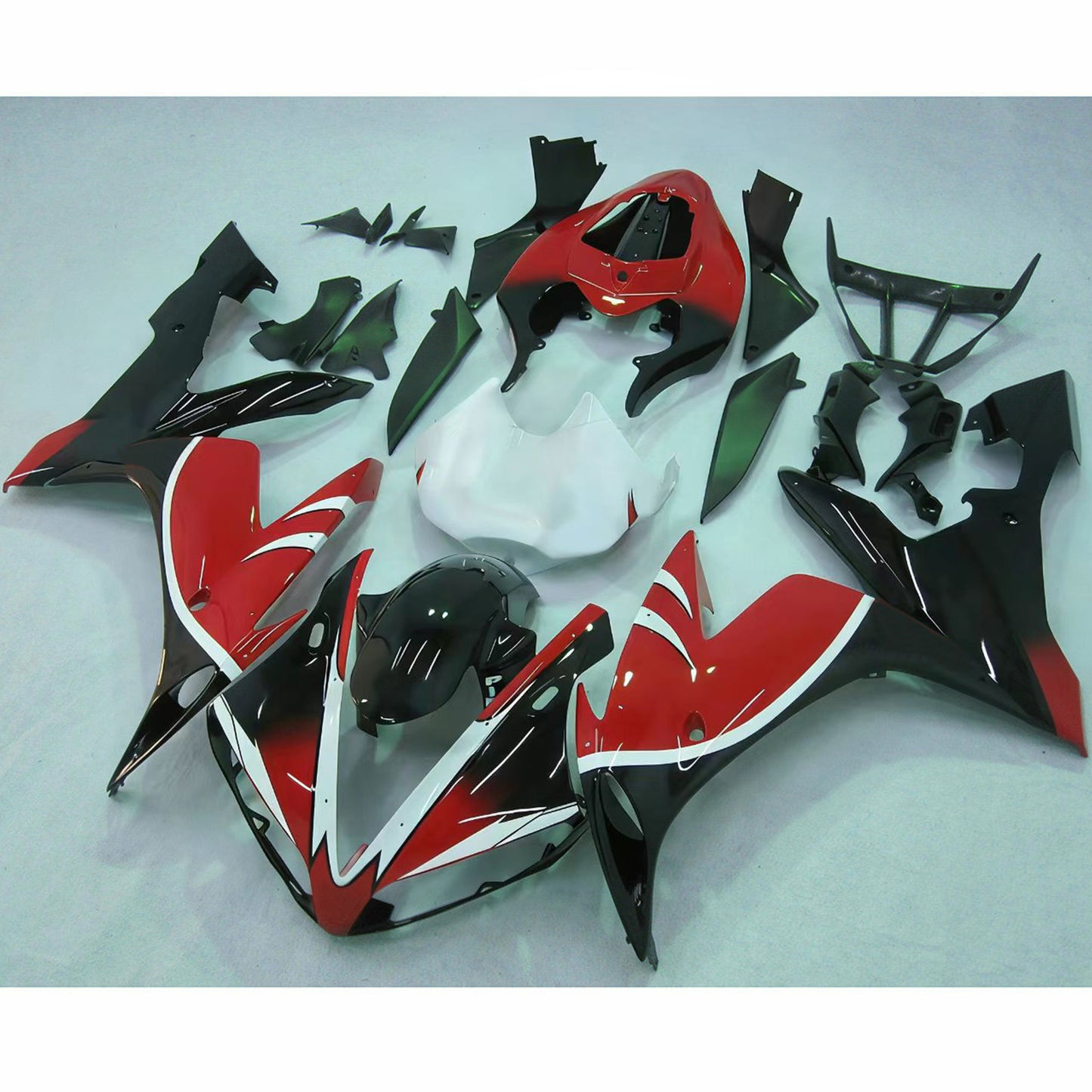 Carena Per YAMAHA YZF R1 YZF-R1 2004-2006 2005 Rosso Nero Generico