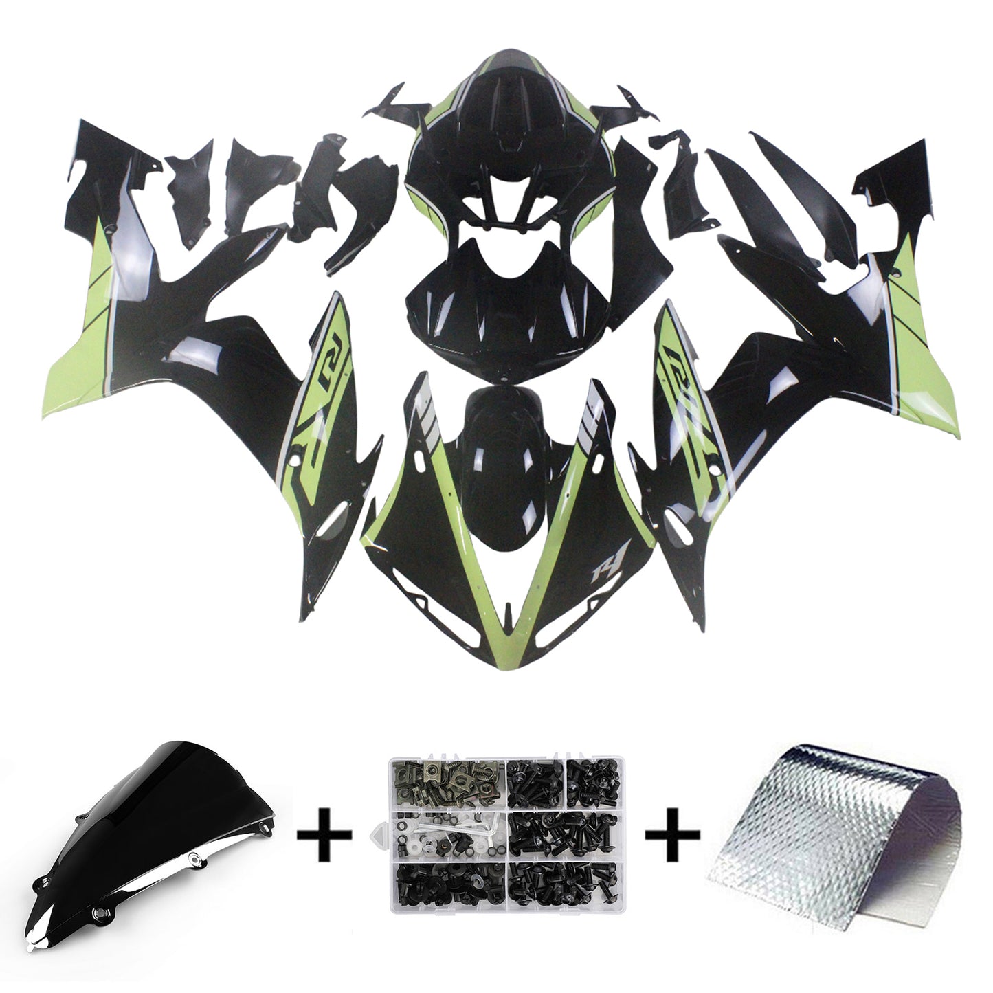 Amotopart Yamaha YZF 1000 R1 2004-2006 Kit Carena Carrozzeria Plastica ABS