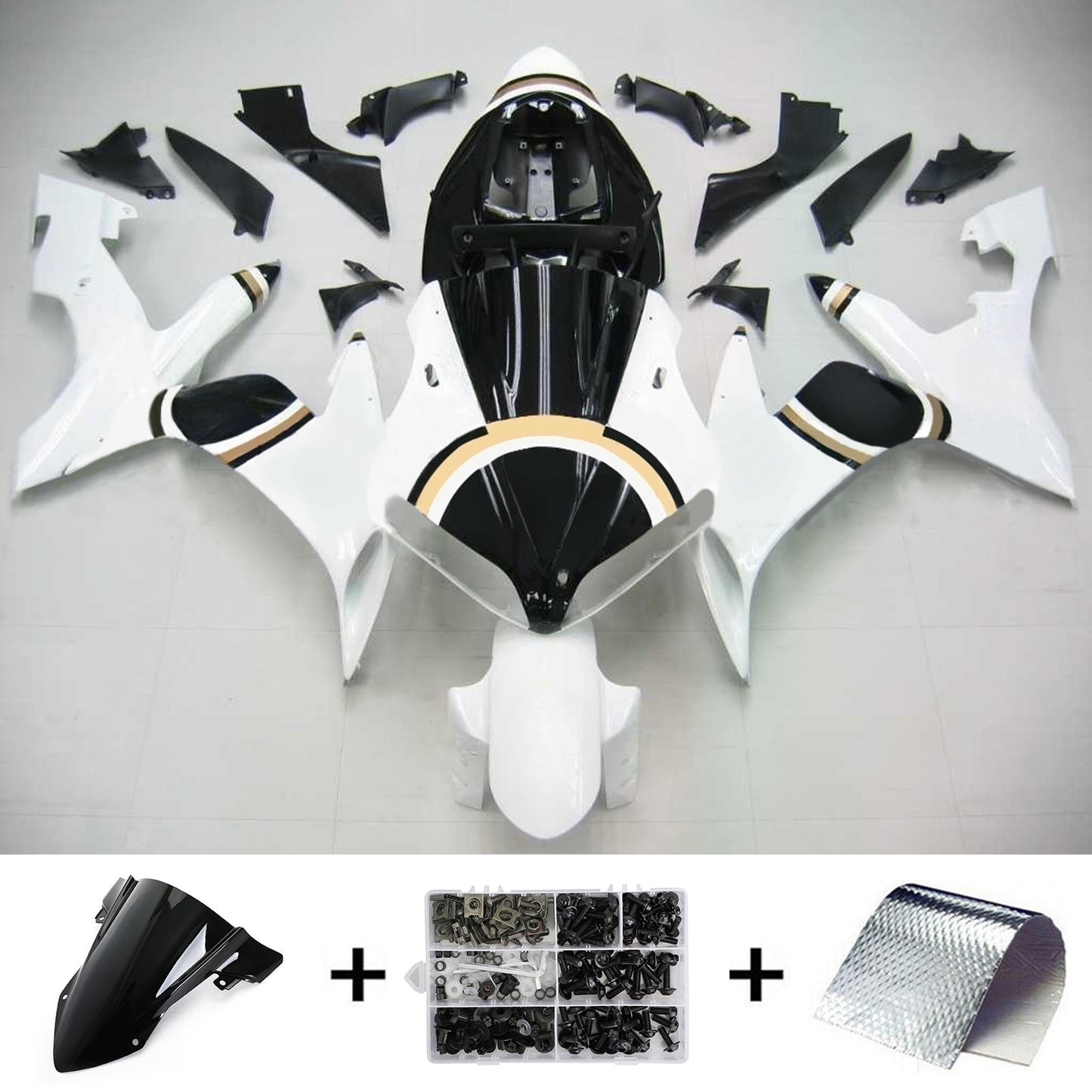 AMOPART FIT FIT PER YAMAHA YZF 1000 R1 2004-2006
