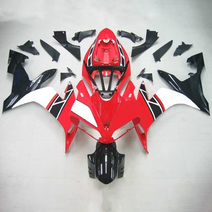 Amotopart Yamaha 2004-2006 YZF 1000 R1 Kit di allungamento nero bianco rosso