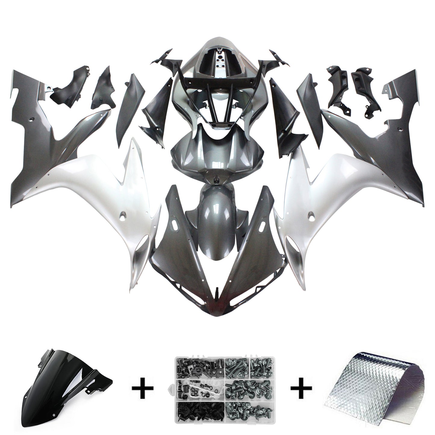 Amotopart Yamaha 2004-2006 YZF 1000 R1 Sliver Disch