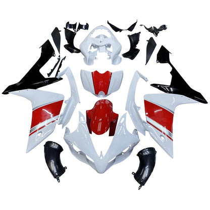 Carene 2007-2008 Yamaha YZF-R1 Bianco Rosso Nero R1 Generico