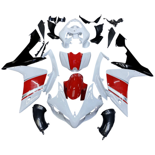 Carene 2007-2008 Yamaha YZF-R1 Bianco Rosso Nero R1 Racing Generico