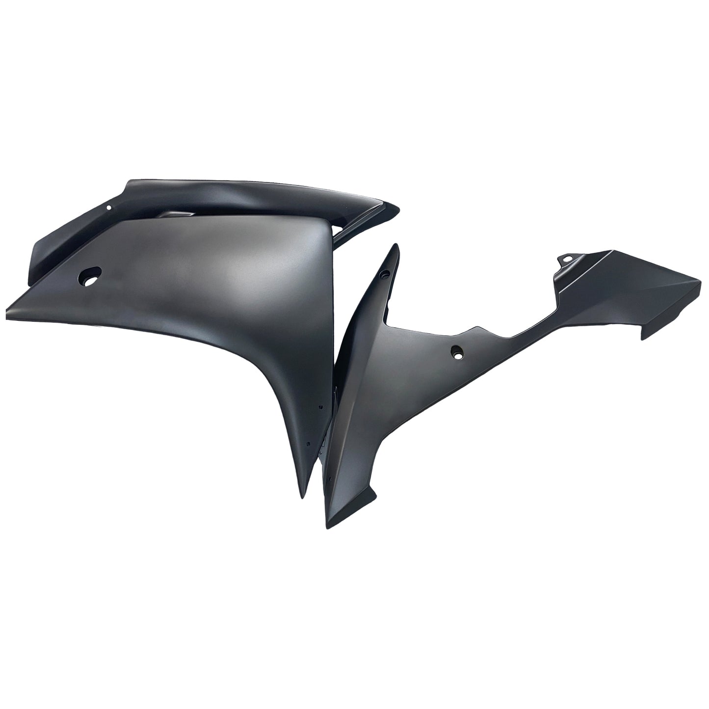 Carene 2007-2008 Yamaha YZF-R1 Nero Opaco &amp; Oro R1 Racing Generico