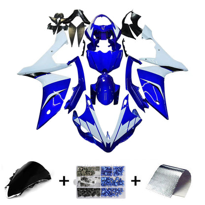 Carene 2007-2008 Yamaha YZF-R1 Blu Bianco R1 Racing Generico