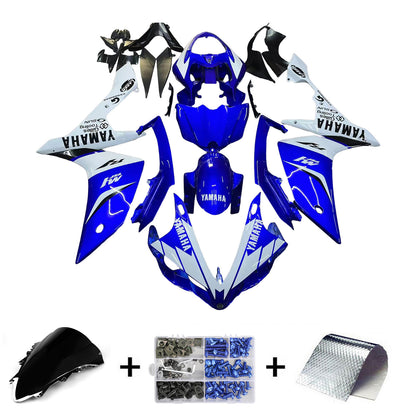 Carene 2007-2008 Yamaha YZF-R1 Blu Bianco R1 Generico