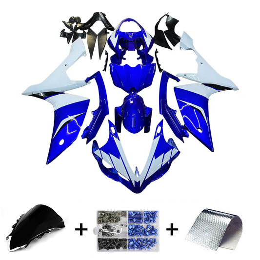 Carene 2007-2008 Yamaha YZF-R1 Blu Bianco R1 Generico