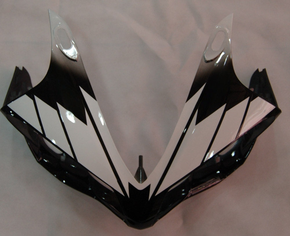 Carene 2007-2008 Yamaha YZF-R1 Nero Bianco R1 Racing Generico