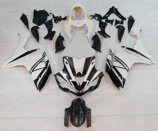 Carene 2007-2008 Yamaha YZF-R1 Nero Bianco FIAT R1 Generico