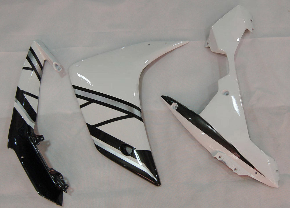 Carene 2007-2008 Yamaha YZF-R1 Nero Bianco FIAT R1 Racing Generico