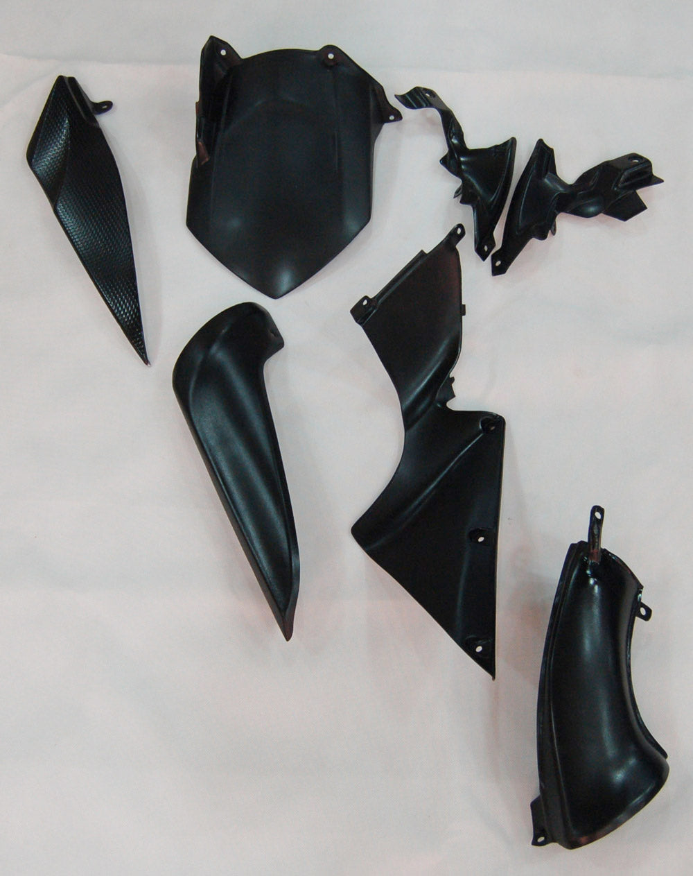 Carene 2007-2008 Yamaha YZF-R1 Nero Bianco FIAT R1 Racing Generico