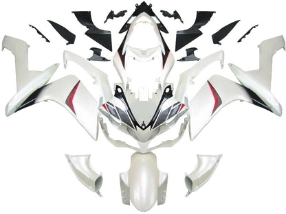 Carene 2007-2008 Yamaha YZF-R1 Bianco Carbon Look R1 Racing Generico