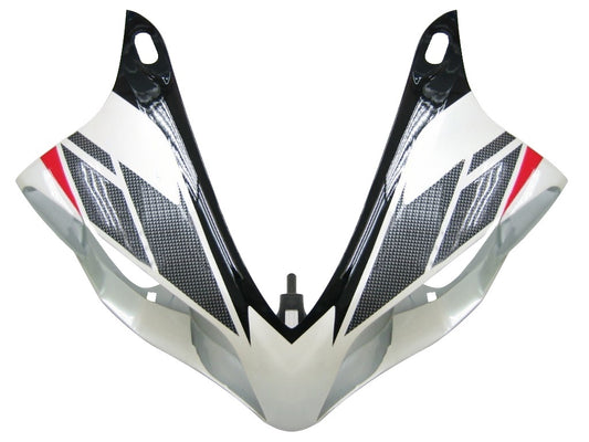 Carene 2007-2008 Yamaha YZF-R1 Bianco Carbon Look R1 Racing Generico