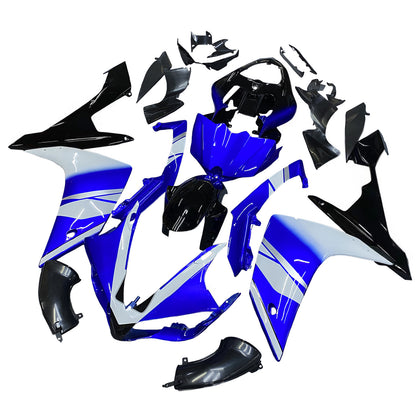 Carene 2007-2008 Yamaha YZF-R1 Blu Nero BMC R1 Racing Generico