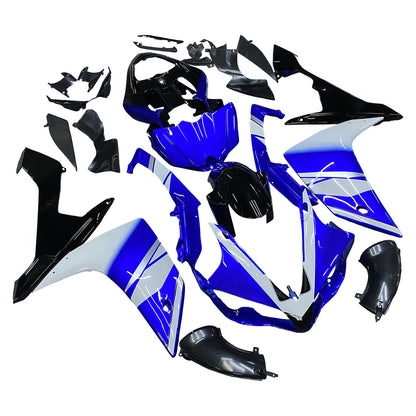 Carene 2007-2008 Yamaha YZF-R1 Blu Nero BMC R1 Generico