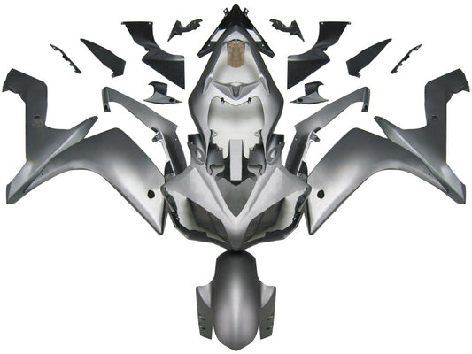 Carene 2007-2008 Yamaha YZF-R1 Silver Matte R1 Racing Generico