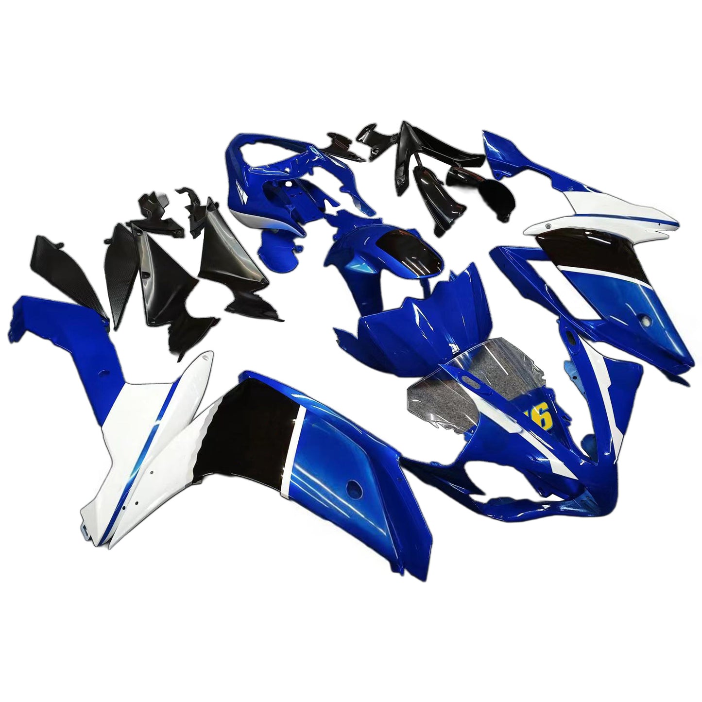 Kit carenatura iniezione Carrozzeria in plastica ABS adatta per Yamaha YZF-R1 2007-2008