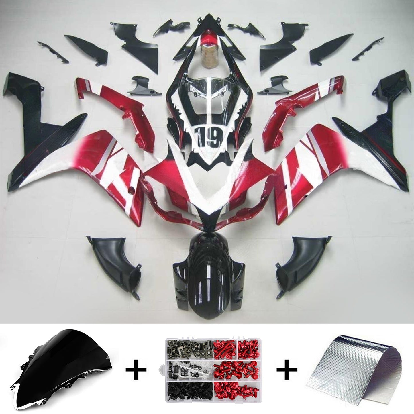 Kit Carena Per Yamaha YZF 1000 R1 2007-2008 Generico