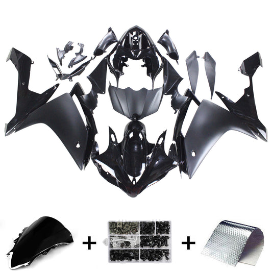 Amotopart Yamaha 2007-2008 YZF 1000 R1 Kit di rivestimento nero