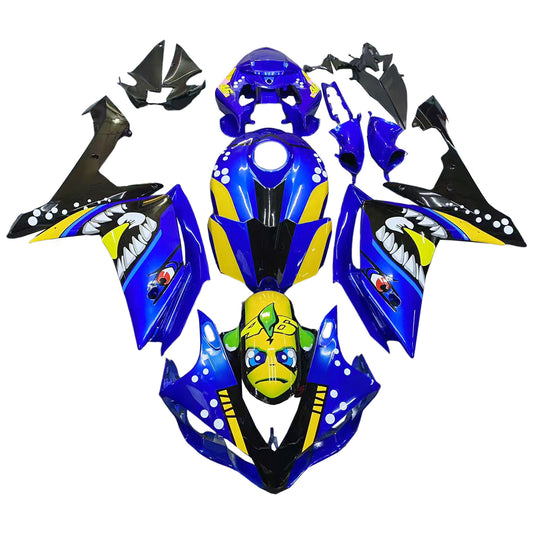Amotopart Yamaha YZF 1000 R1 2007-2008 Kit Carena Carrozzeria Plastica ABS