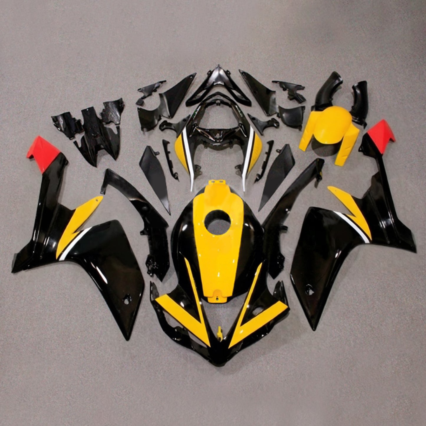 Kit carenatura per carrozzeria addominali di plastica per Yamaha YZF 1000 R1 2007-2008