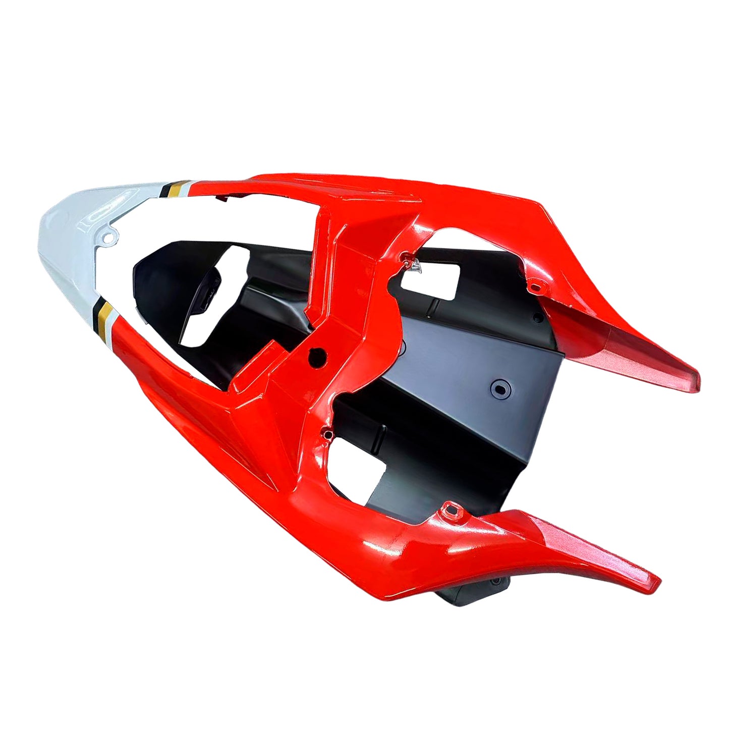 Carene 2009-2011 Yamaha YZF-R1 Bianco Rosso Lucky Strike R1 Racing Generico