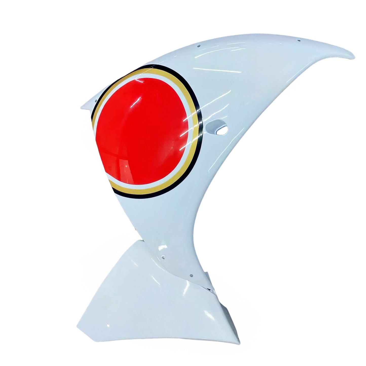 Carene 2009-2011 Yamaha YZF-R1 Bianco Rosso Lucky Strike R1 Racing Generico