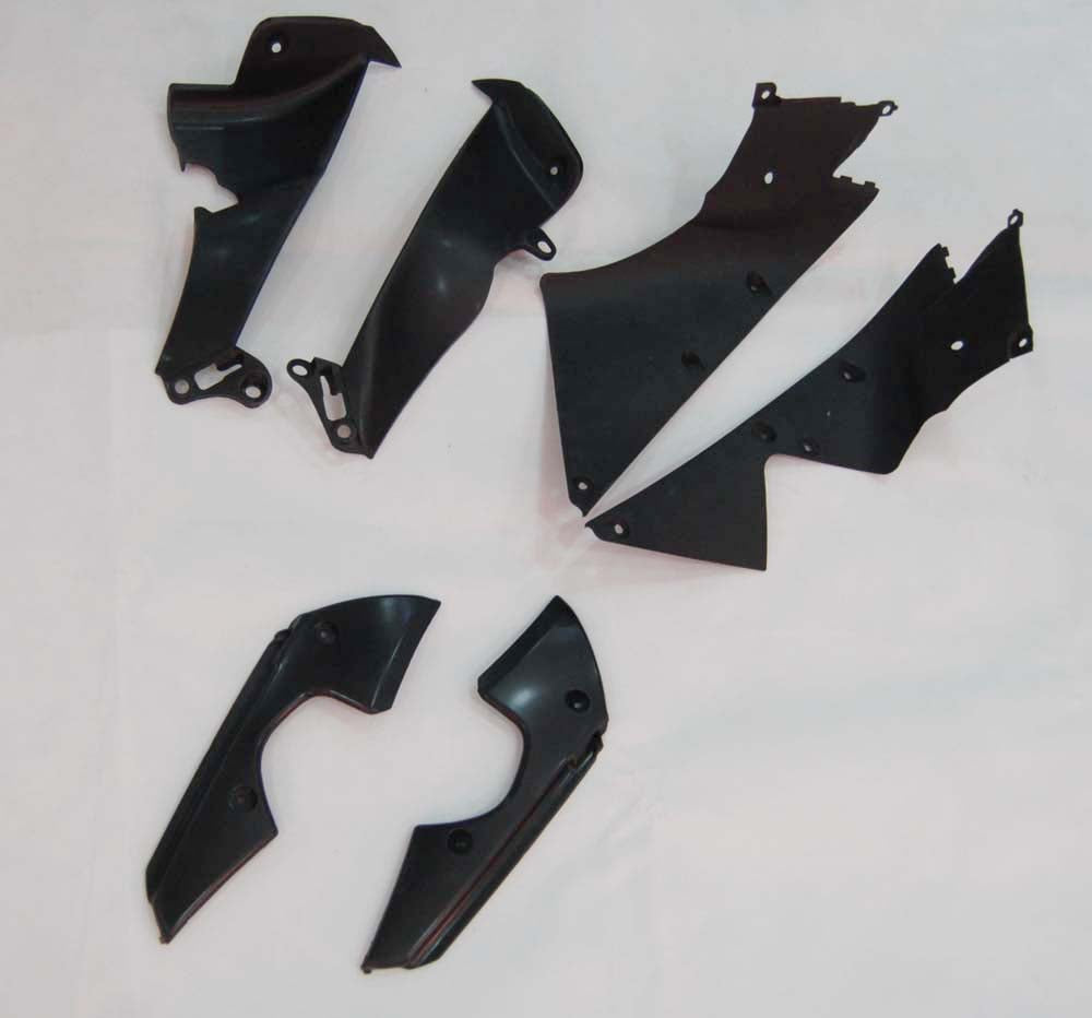Carene 2009-2011 Yamaha YZF-R1 Rosso Nero Santander Bank R1 Generico