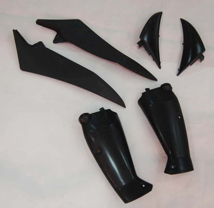 Carene 2009-2011 Yamaha YZF-R1 Rosso Nero Santander Bank R1 Racing Generico