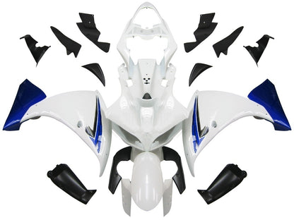 Carene 2009-2011 Yamaha YZF-R1 Bianco Blu Nero R1 Generico