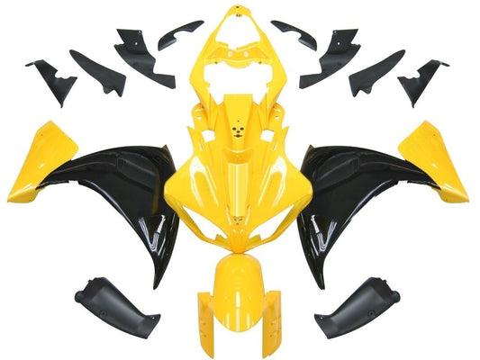 Carene 2009-2011 Yamaha YZF-R1 Giallo Nero R1 Racing Generico