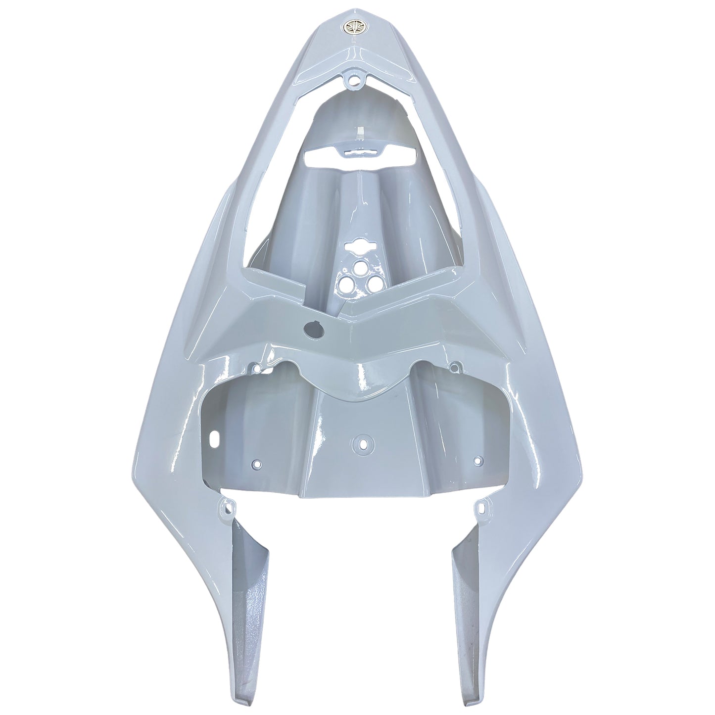 Carene 2009-2011 Yamaha YZF-R1 White Silver R1 Racing Generico
