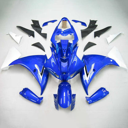 Amotopart Yamaha 2009-2011 YZF 1000 R1 Blue Design Kit