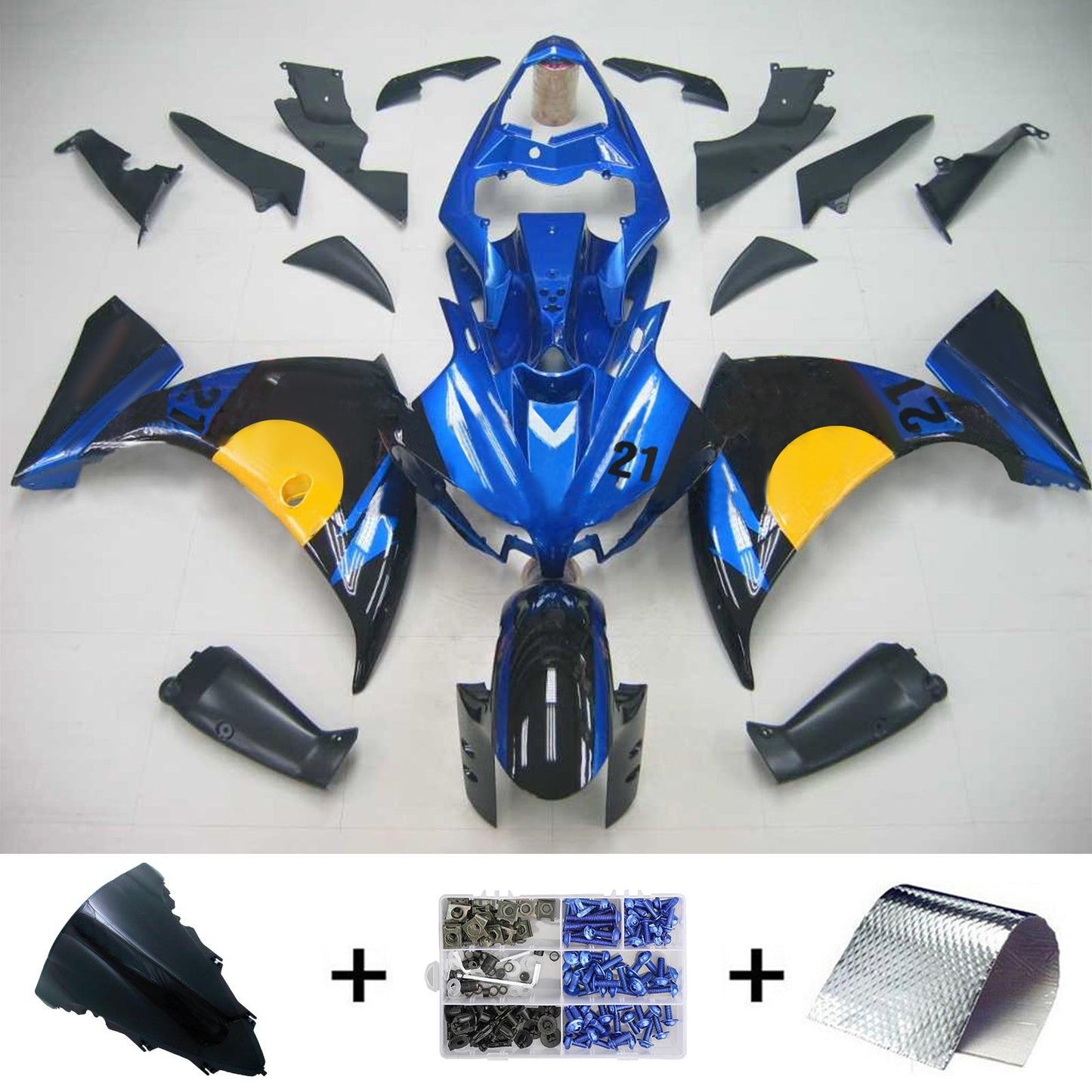 Kit Carena Per Yamaha YZF 1000 R1 2009-2011 Generico
