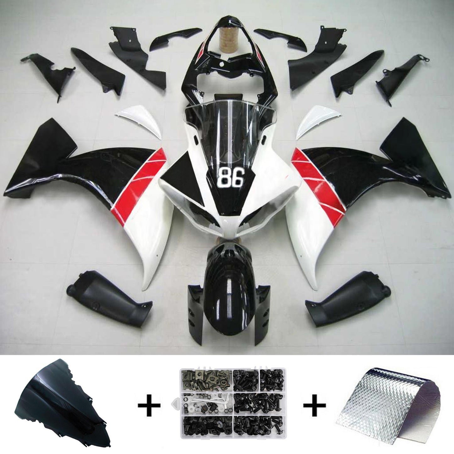 Kit Carena Per Yamaha YZF 1000 R1 2009-2011 Generico
