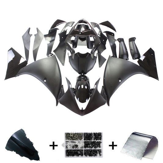 Amotopart Yamaha 2009-2011 YZF 1000 R1 Kit di rivestimento nero