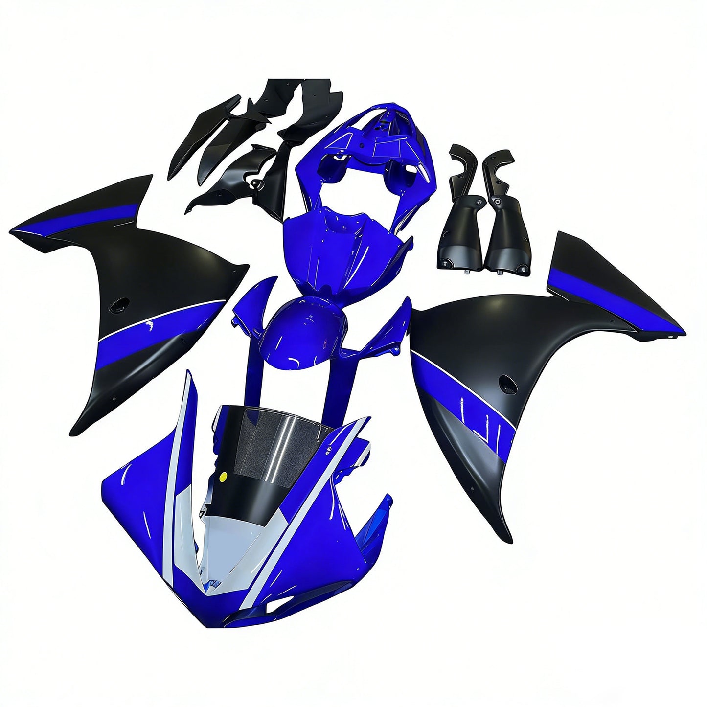 Amotopart Yamaha 2009-2011 YZF 1000 R1 Blue Design Kit