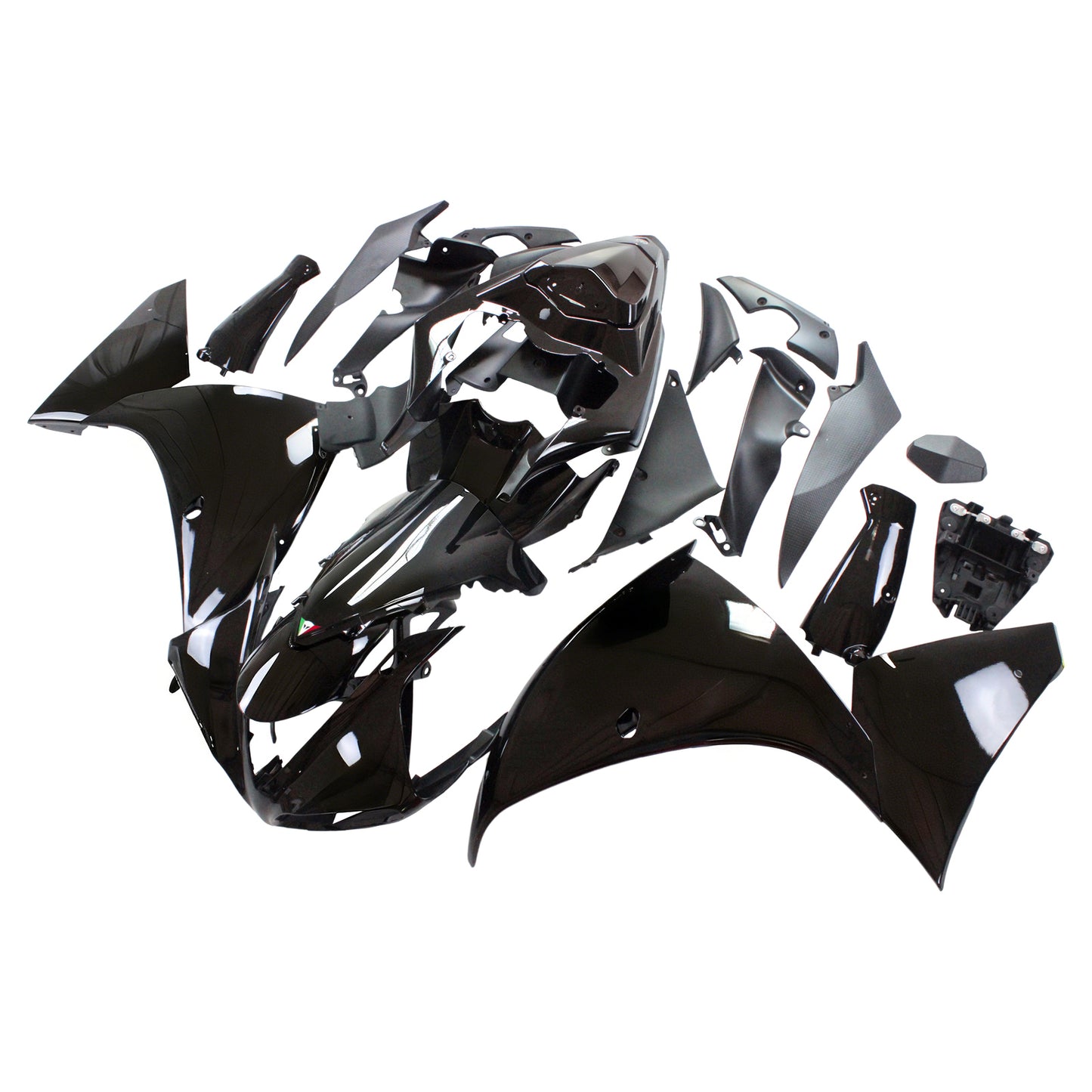 Amotopart Yamaha 2009-2011 YZF 1000 R1 Kit di rivestimento nero