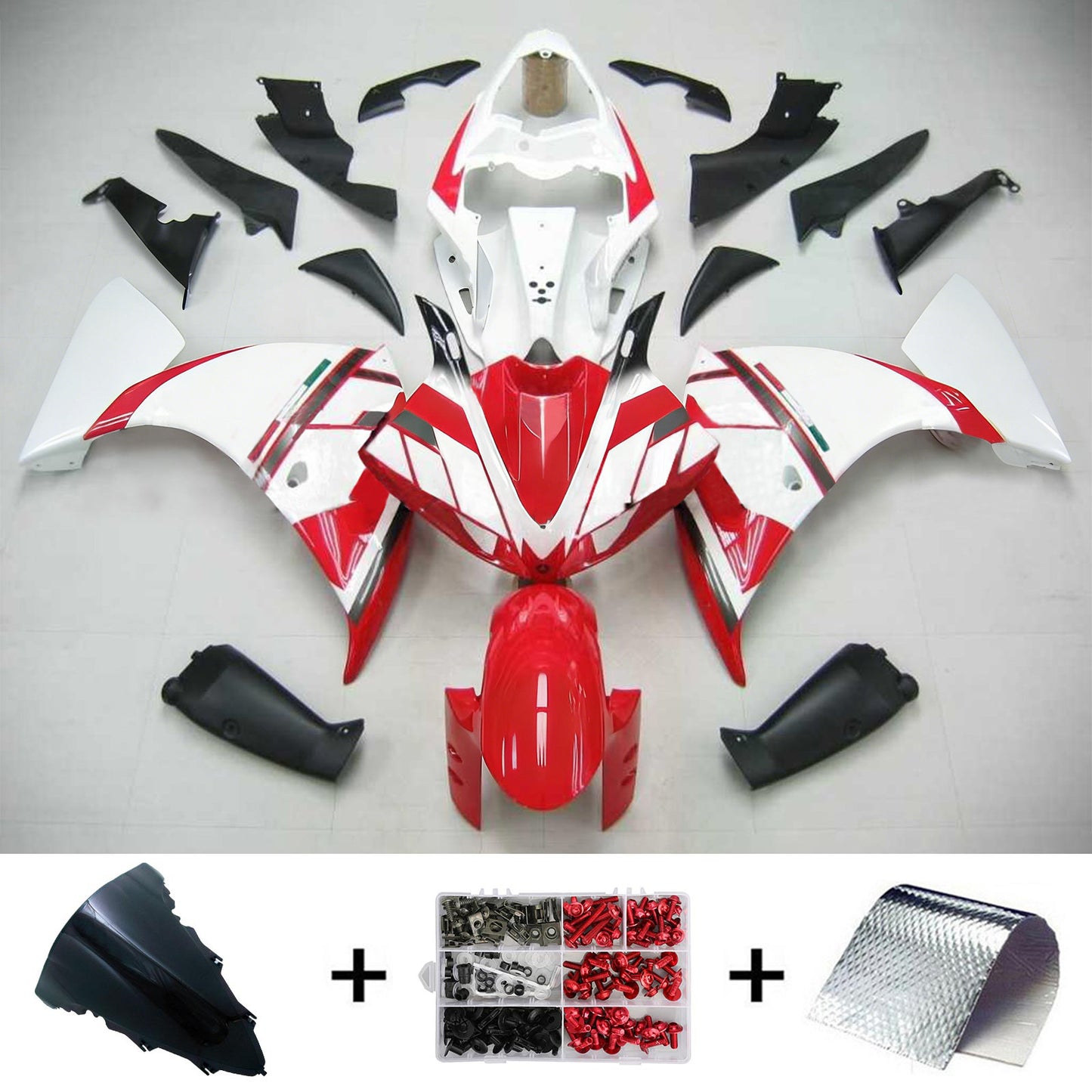 Kit di vendita iniezione Body Plastic Abs Fit per Yamaha YZF 1000 R1 2009-2011