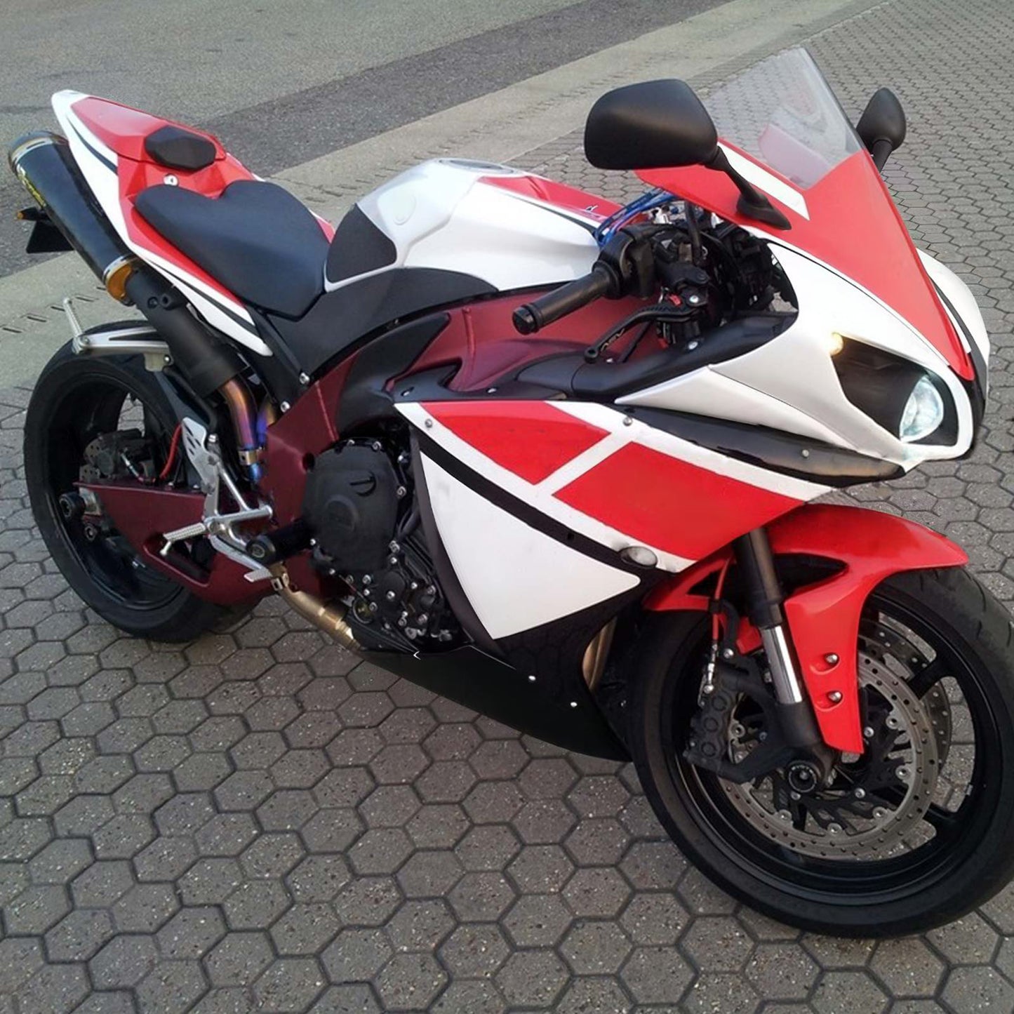 Kit di vendita iniezione Body Plastic Abs Fit per Yamaha YZF 1000 R1 2009-2011