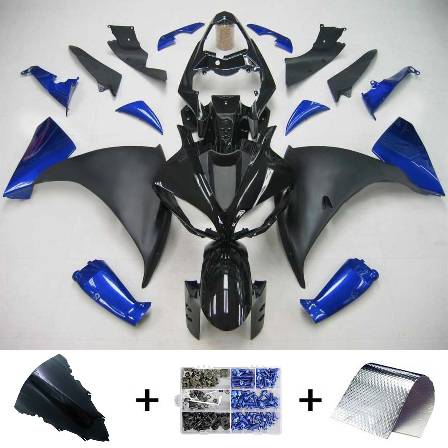 Kit di vendita iniezione Body Plastic Abs Fit per Yamaha YZF 1000 R1 2009-2011