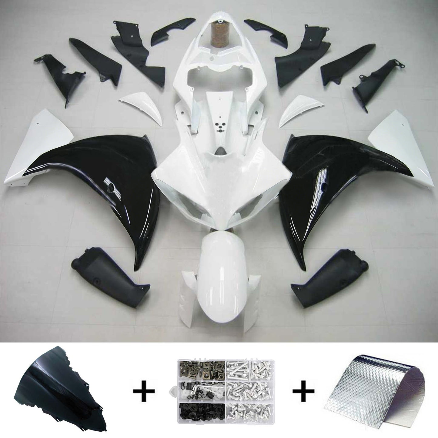 Kit di vendita iniezione Body Plastic Abs Fit per Yamaha YZF 1000 R1 2009-2011