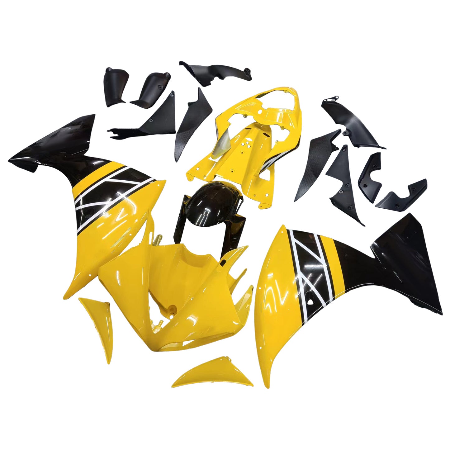Kit di vendita iniezione Body Plastic Abs Fit per Yamaha YZF 1000 R1 2009-2011