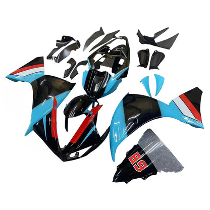 Kit carenatura Bodywork ABS di plastica adatta per Yamaha YZF 1000 R1 2009-2011
