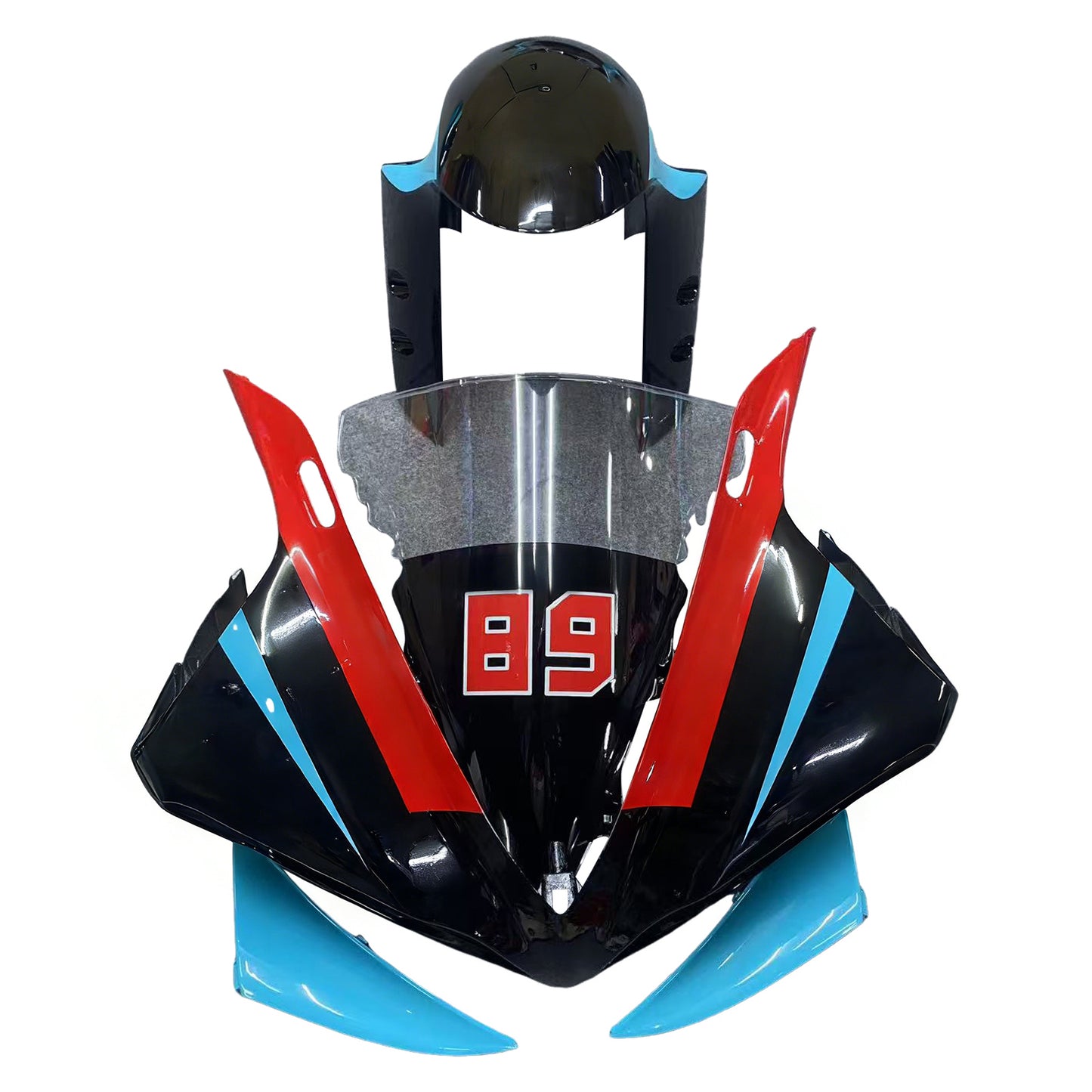 Kit carenatura Bodywork ABS di plastica adatta per Yamaha YZF 1000 R1 2009-2011