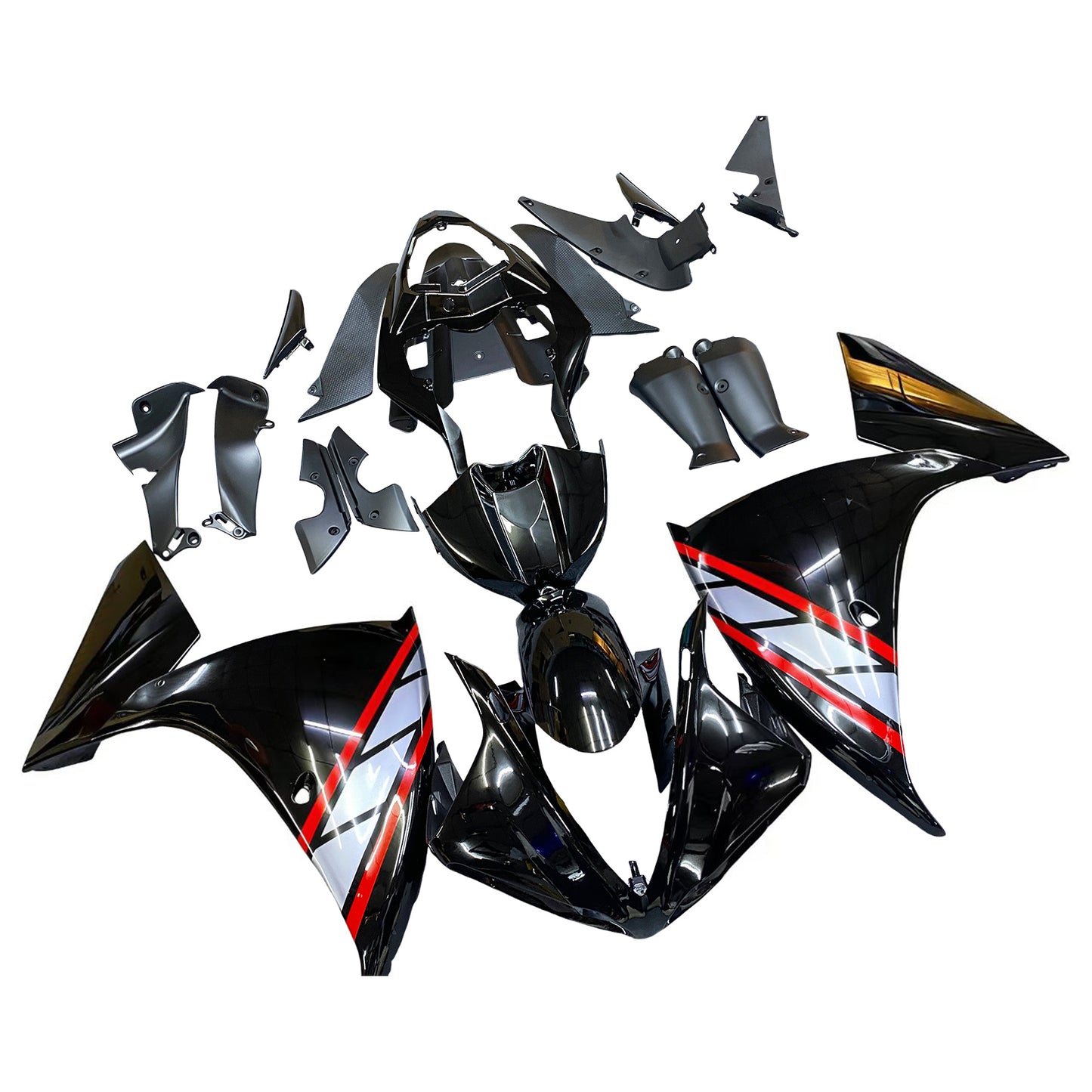 Amotopart Yamaha YZF 1000 R1 2009-2011 Kit Carena Carrozzeria Plastica ABS