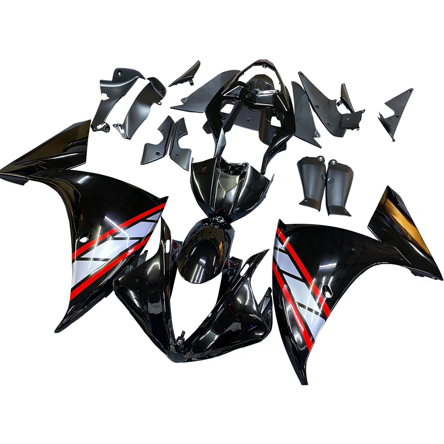 Amotopart Yamaha YZF 1000 R1 2009-2011 Kit Carena Carrozzeria Plastica ABS
